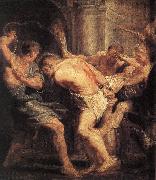 RUBENS, Pieter Pauwel The Flagellation of Christ oil painting